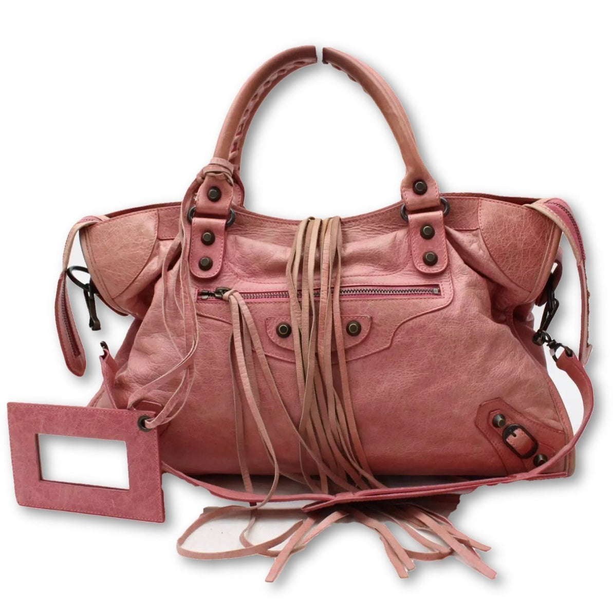 Balenciaga Classic City Handbag 115748 BROWN LEATHER HAND BAG ref