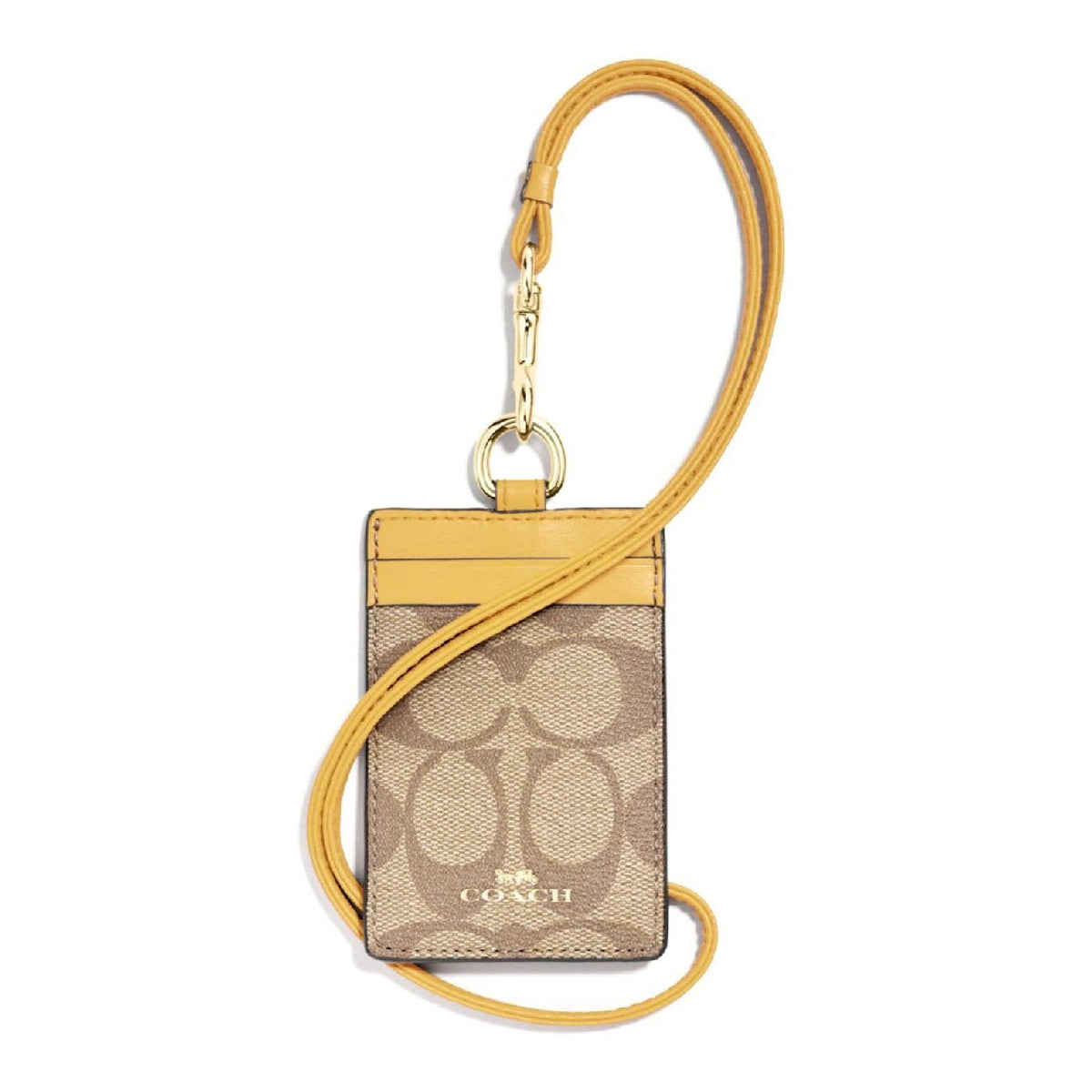 Coach ID Lanyard Holder