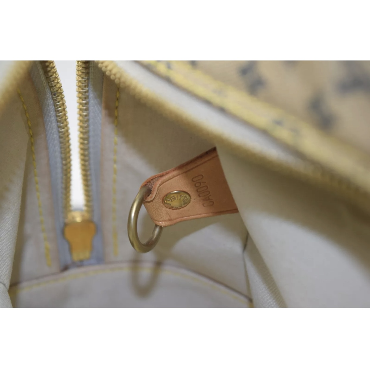 Louis Vuitton Brown Monogram Mini Lin Idylle Elegy Leather Cotton