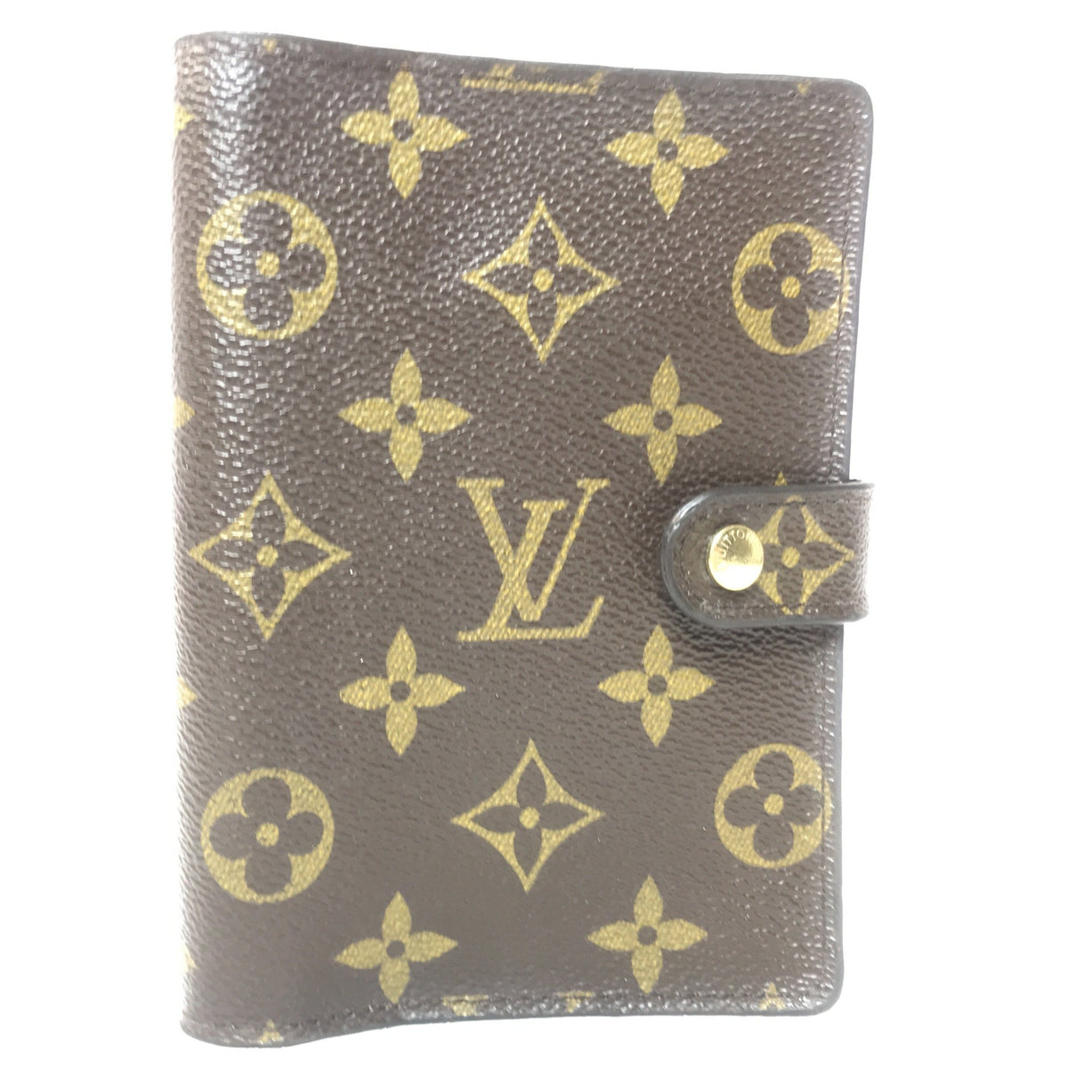 Authentic preloved agenda PM/small ring agenda with 2 LV emblem, SP1058