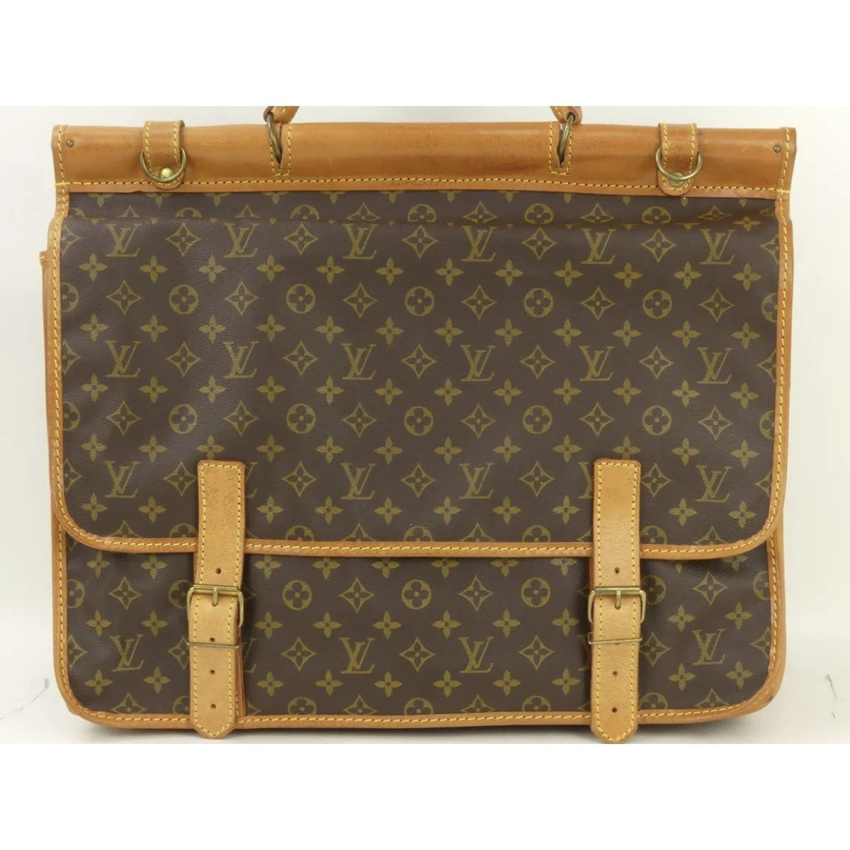 Louis Vuitton Sac Sport Monogram Duffle Bag Suitcase Vintage Ages