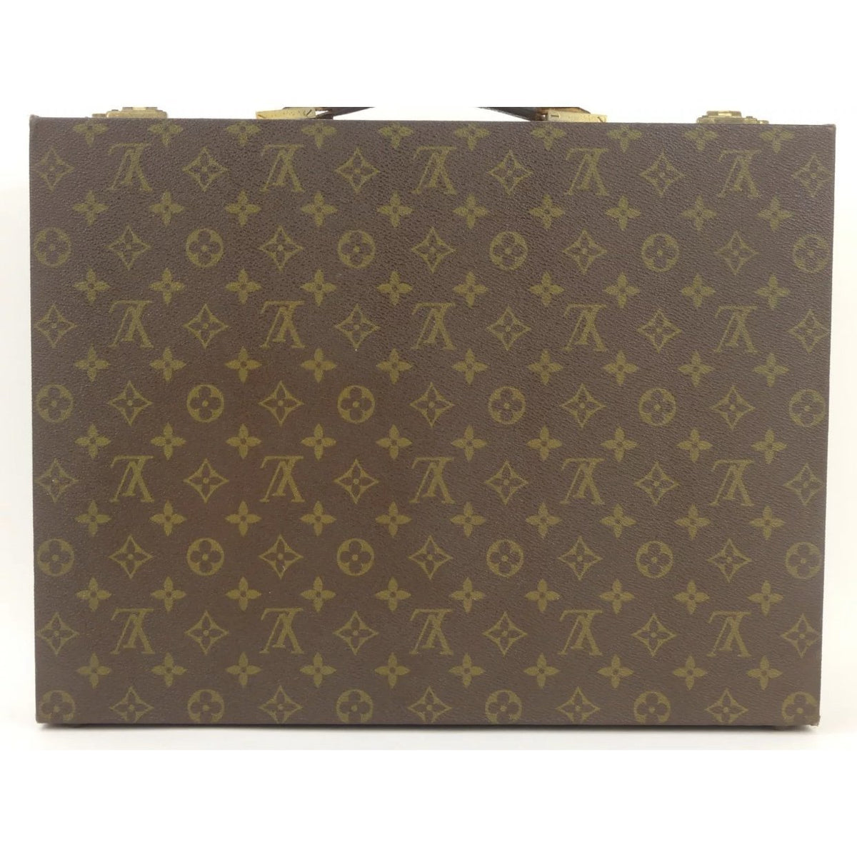 Our version of a briefcase is this Louis Vuitton bag