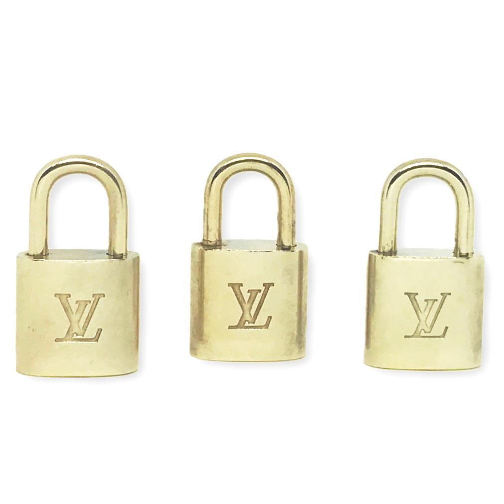 Louis Vuitton Padlock and One Key 316 Lock Brass 10227 