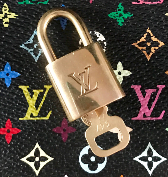 Louis Vuitton, Bags, Louis Vuitton Gold Brass Padlock Key 228 Keepall  Boston Speedy Bag