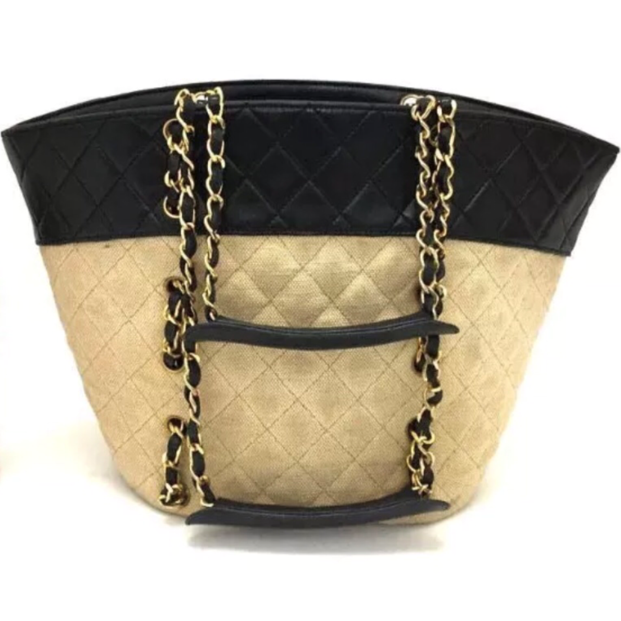 RARE Vintage Chanel Ligne Cambon Tote, JustGorgeousStudio.com – Just  Gorgeous Studio