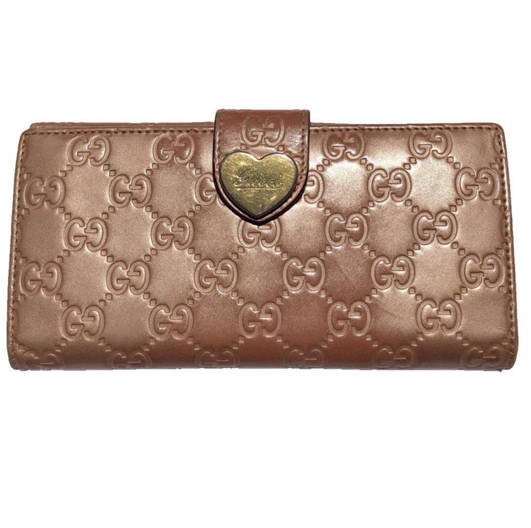 Gucci Guccissima Leather Long Wallet