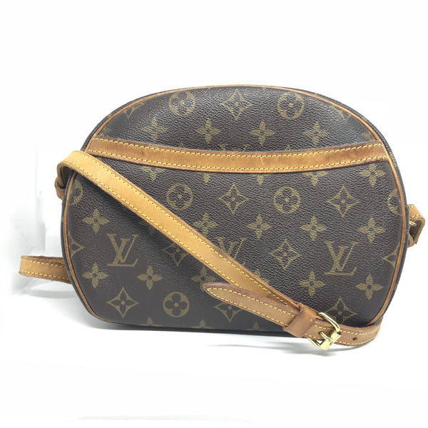 Louis Vuitton Blois Brown Canvas Shoulder Bag (Pre-Owned)