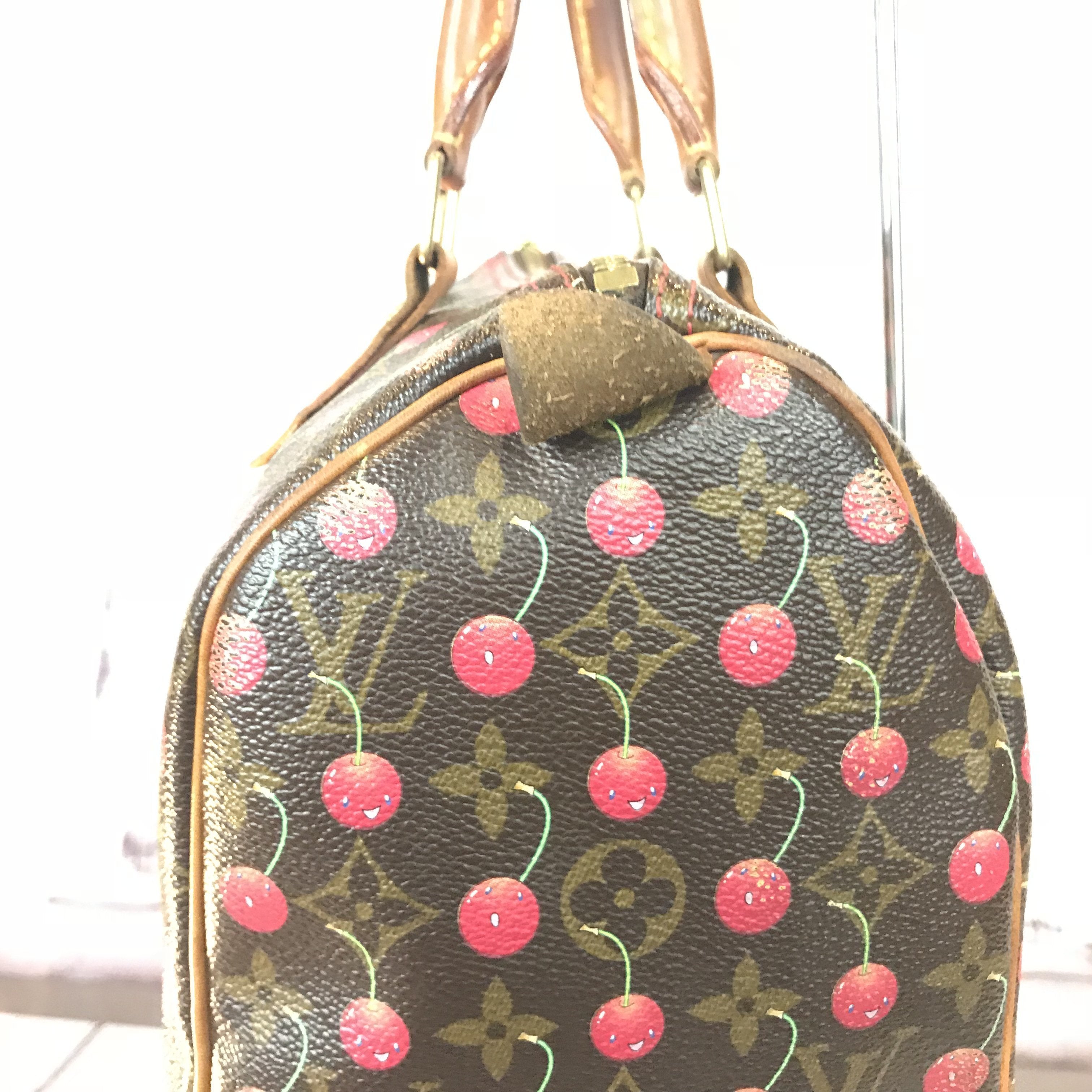 Unboxing of a Louis Vuitton cherries speedy 25 bag in rare cherry design  gorgeous handbag 