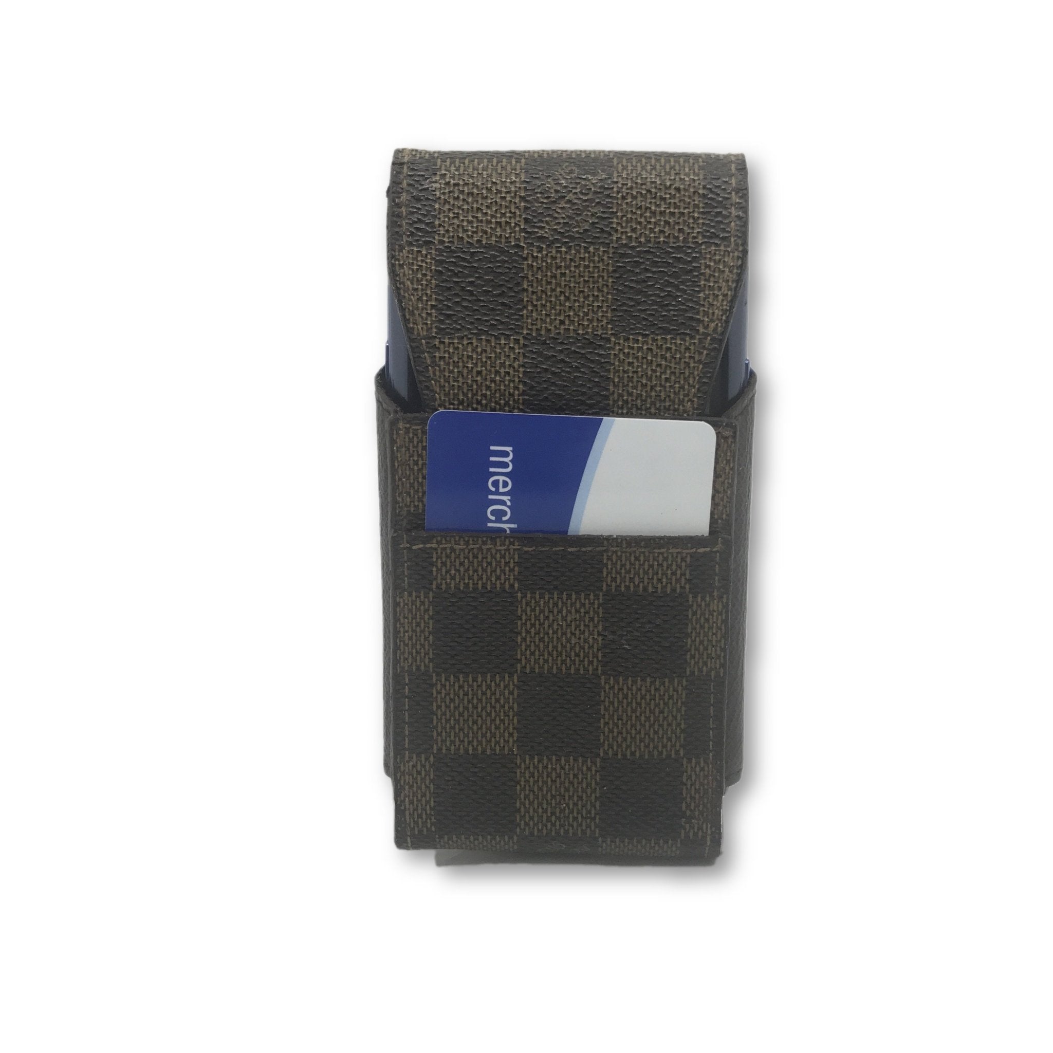 Authentic Louis Vuitton Damier Ebene IPhone Case Holder: Phone, Cards,  Cash, – Just Gorgeous Studio