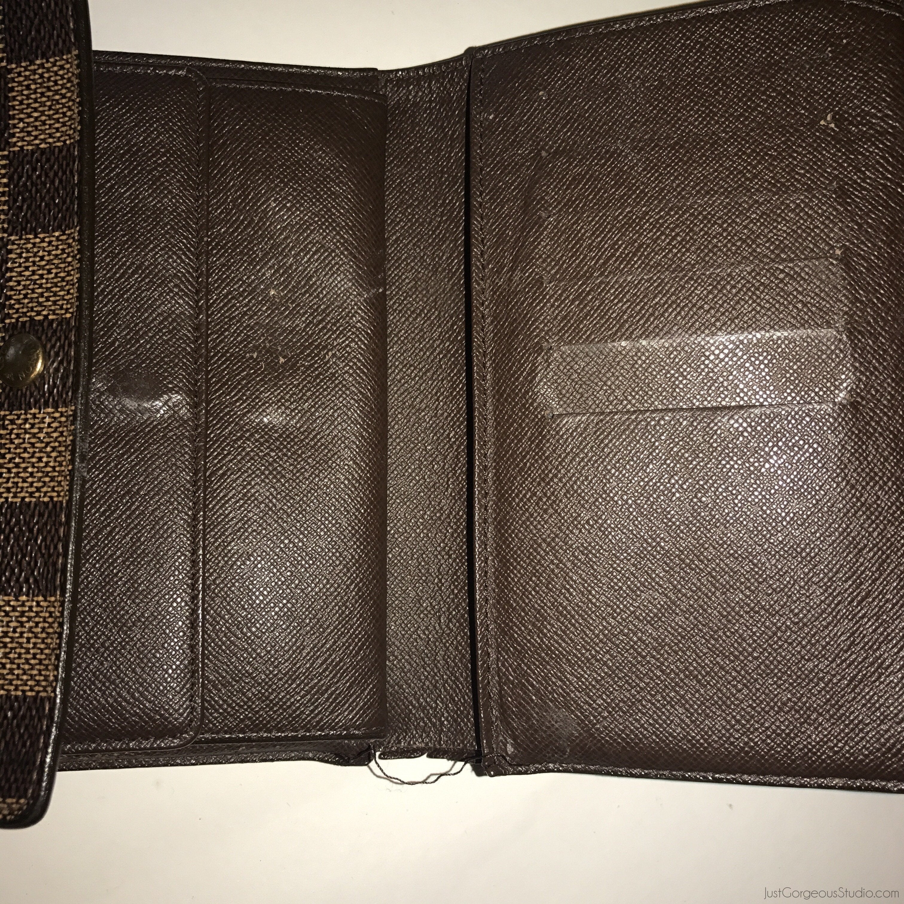 Authentic Louis Vuitton Brown Trifold Monogram Men’s Wallet