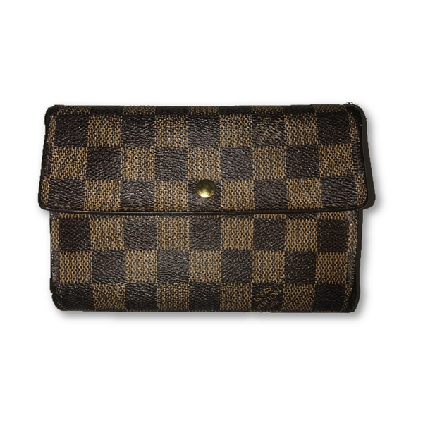 matron ordningen Faktura Louis Vuitton Damier Trifold Wallet – Just Gorgeous Studio | Authentic Bags  Only
