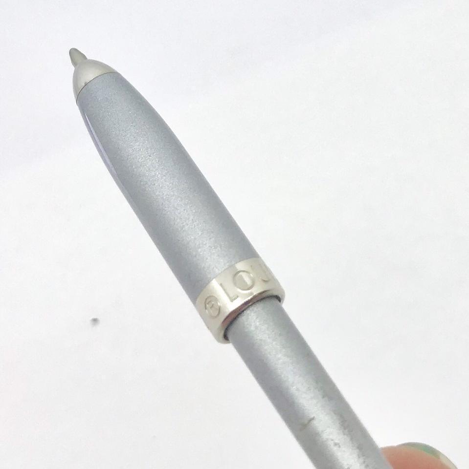 Louis Vuitton Silver Tone Agenda Ballpoint Pen