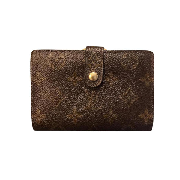 Louis Vuitton Womens Monogram Kisslock Bifold Wallet
