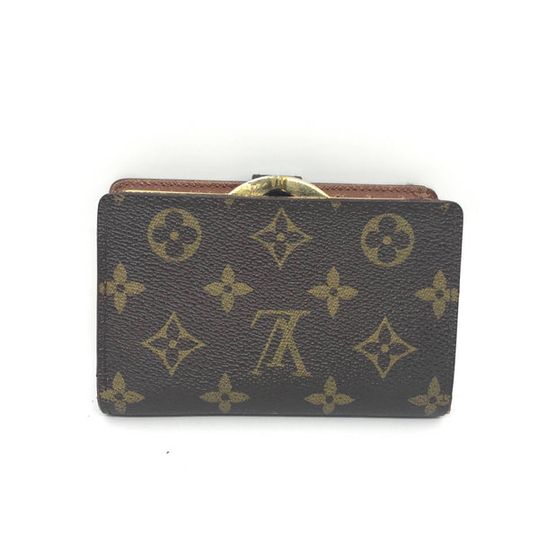 Louis Vuitton, Bags, Louis Vuitton Monogram Canvas Leather Zipper Coin  Bifold Wallet Original Box