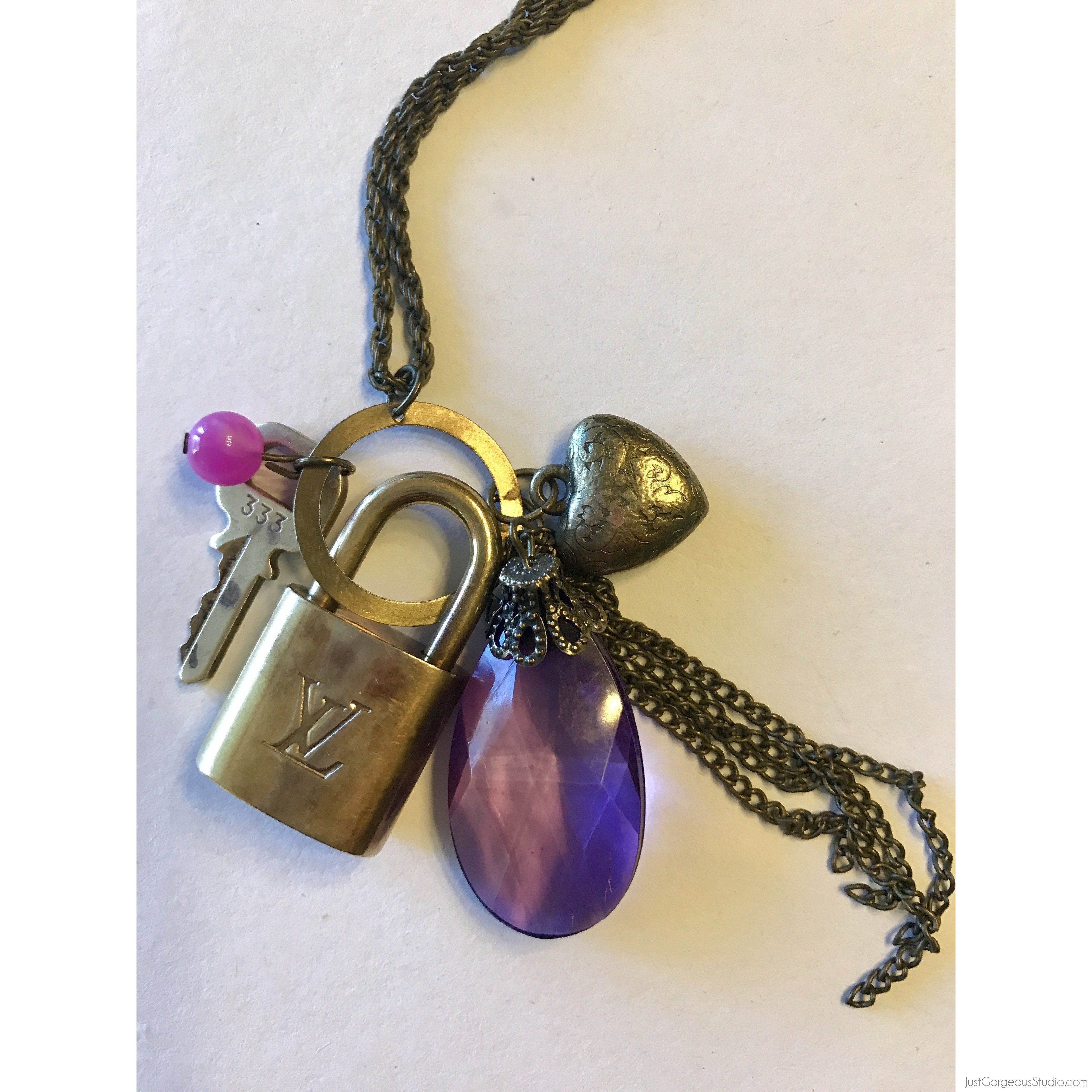 Louis Vuitton key necklace