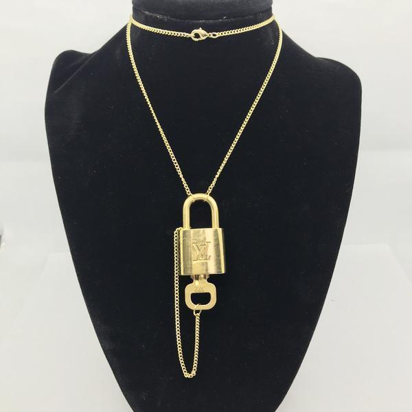 Louis Vuitton, Jewelry, Authentic Lv Lock Pendant