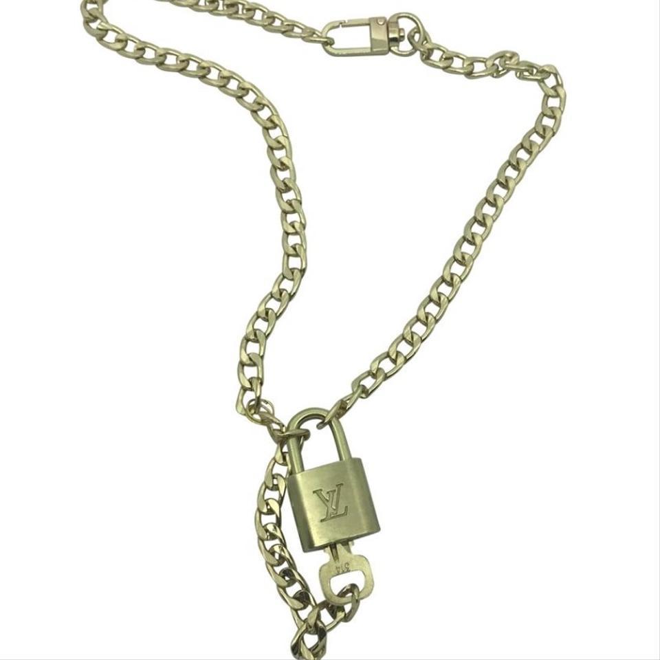 Louis Vuitton Lock & Key Necklace – Lady Luxe Collection