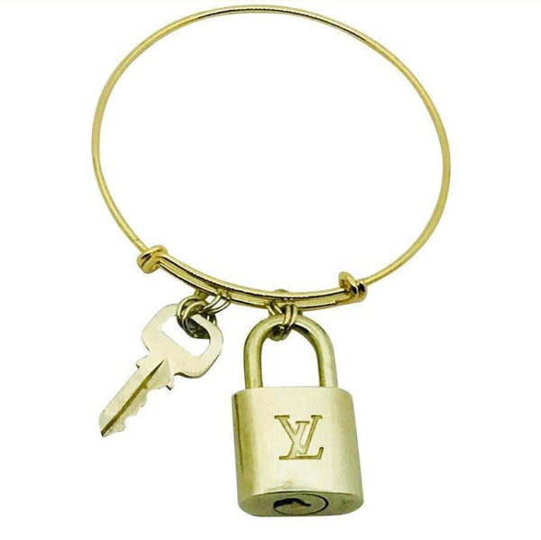 Louis Vuitton Handmade Lock Set Bracelet
