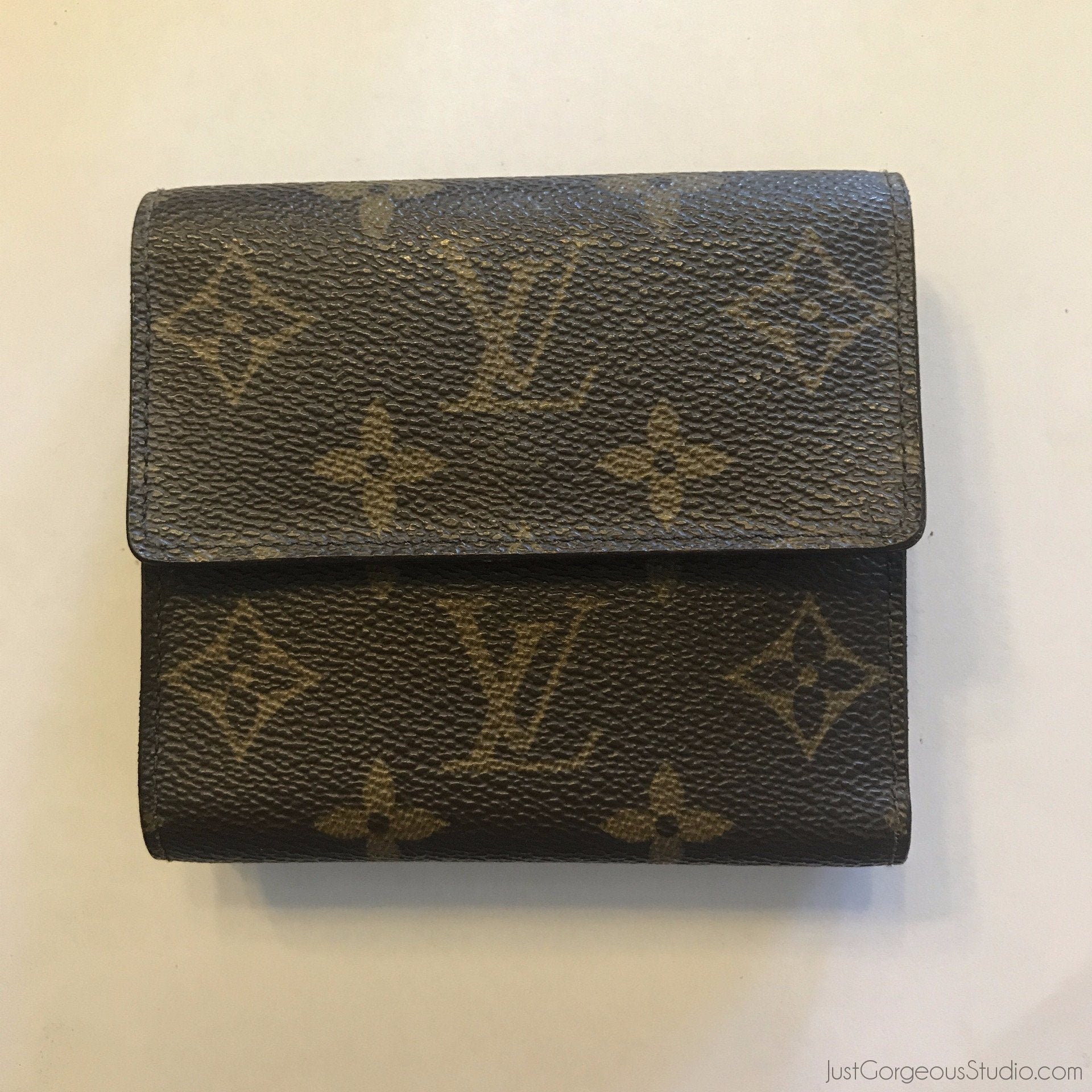 Louis Vuitton, Bags, Vintage Authentic Louis Vuitton Lv Monogram Elise  Wallet