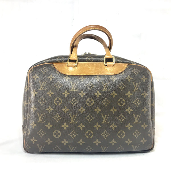 Louis Vuitton Monogram Deauville Bag GM Brown
