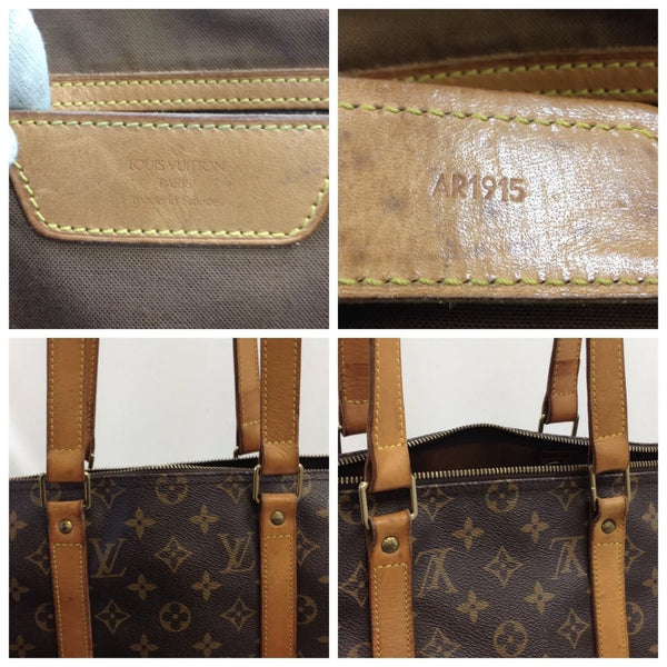 Louis Vuitton Flanerie Shoulder Bag 45 Brown Leather