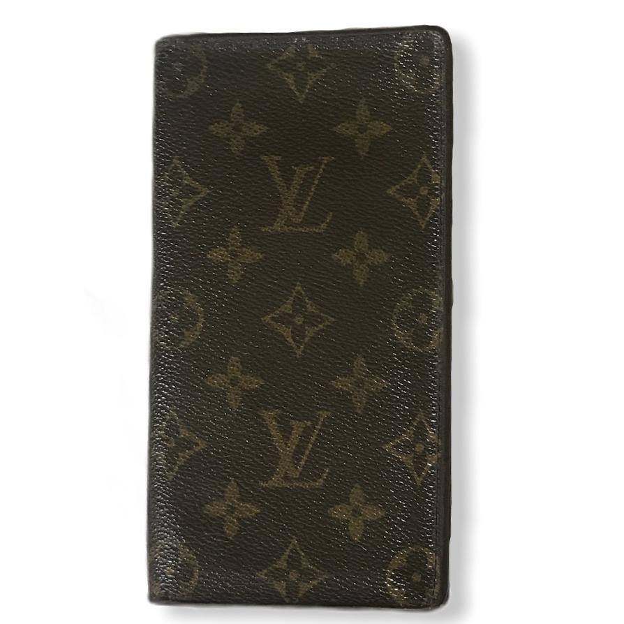 Louis Vuitton Monogram Long Bifold Check Wallet