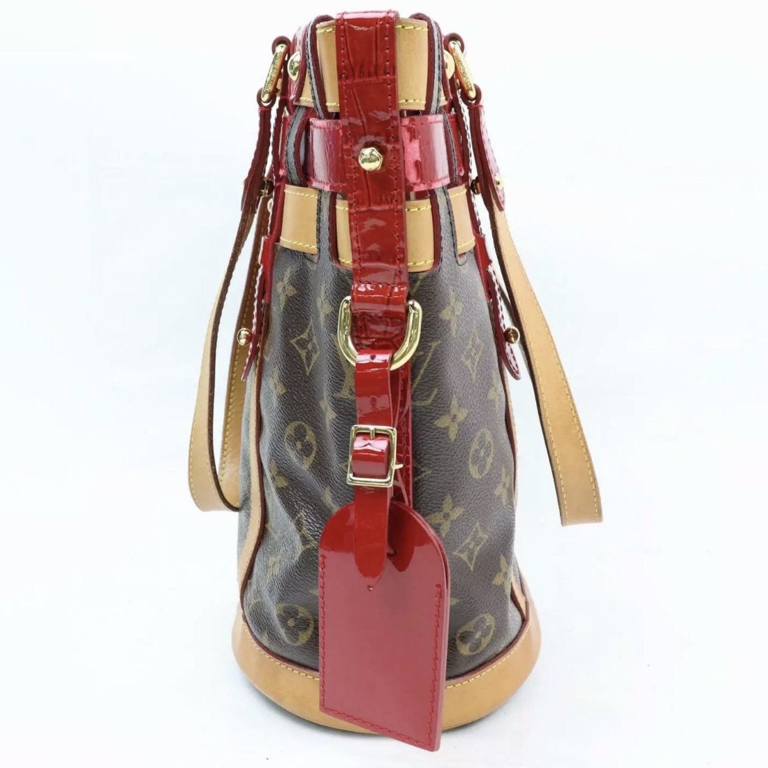 Louis Vuitton LIMITED EDITION Monogram Ruby Neo Bucket Bag for