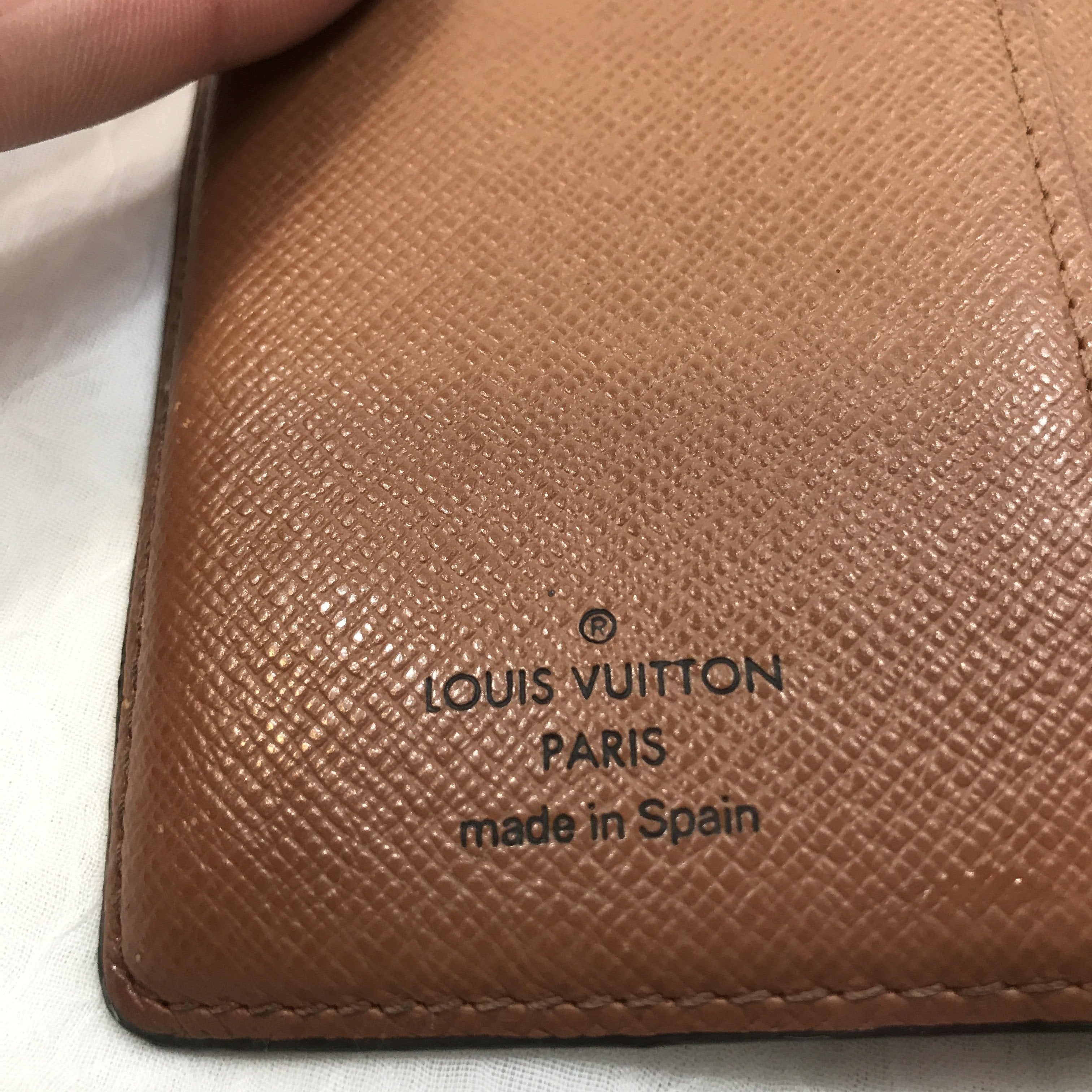 Louis Vuitton Monogram Coated Canvas Ring Agenda Planner Book