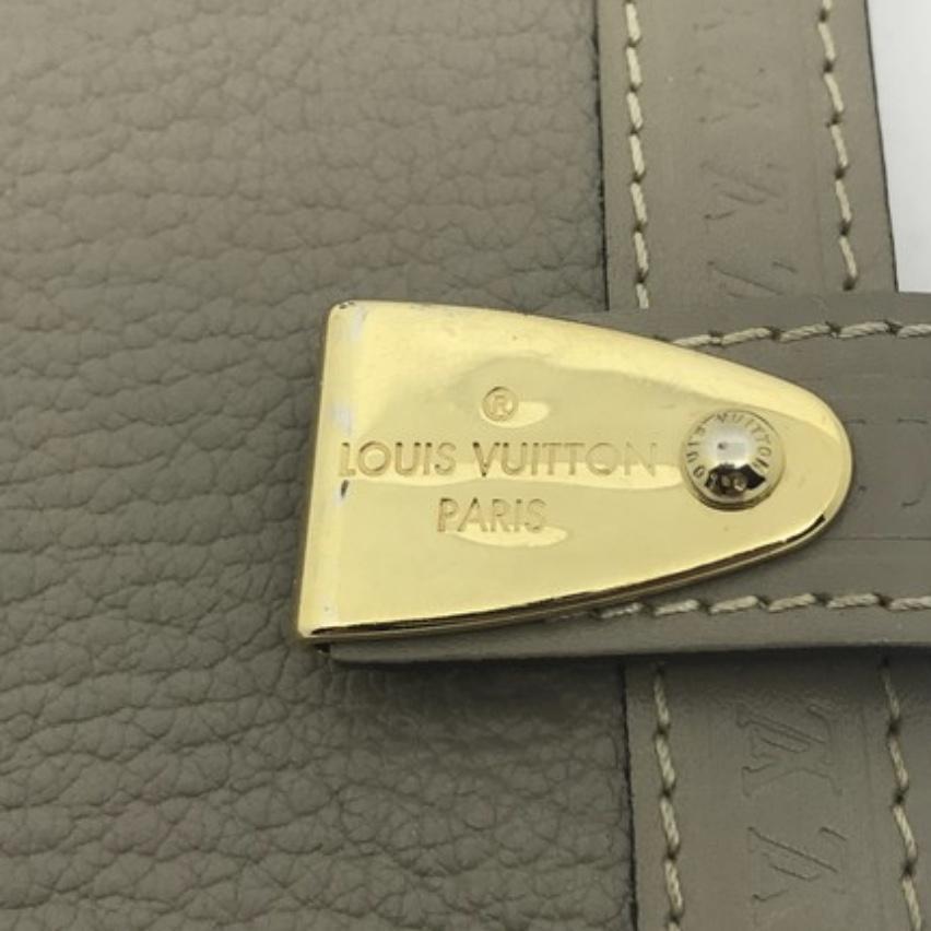Louis Vuitton Agenda PM Yellow Leather Wallet (Pre-Owned)