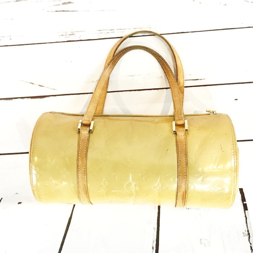 Louis Vuitton Monogram Vernis Leather Bedford Bag Yellow — Vintage