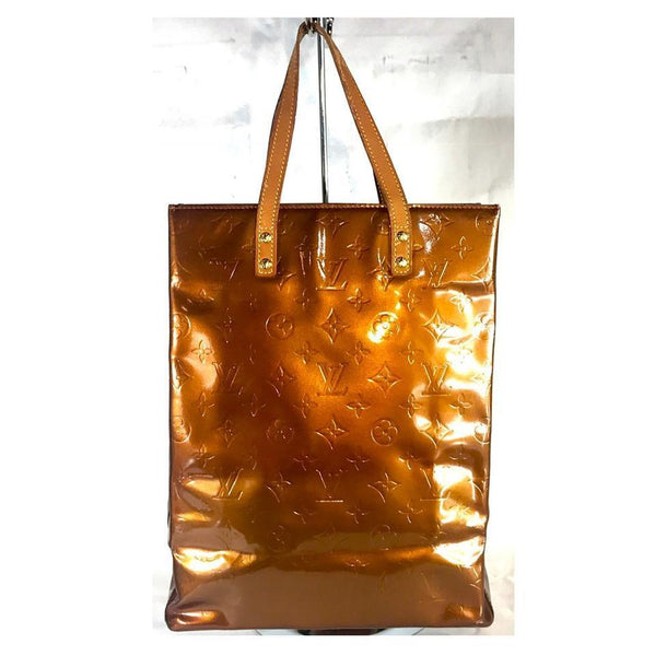 Louis Vuitton, Bags, Louis Vuitton Bronze Monogram Vernis Copper Reade Pm  Bag