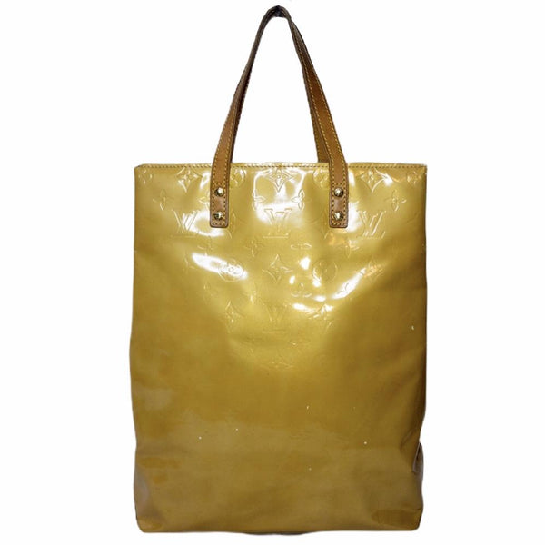 Louis Vuitton Tote Reade Monogram Vernis PM Cream in Leather with Gold-tone  - US