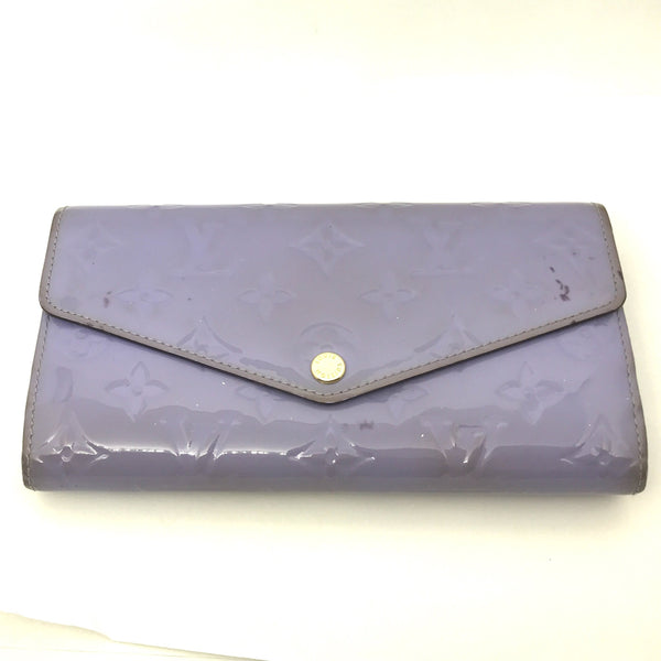 Sarah Vernis Leather Wallet (Authentic Pre-Owned)