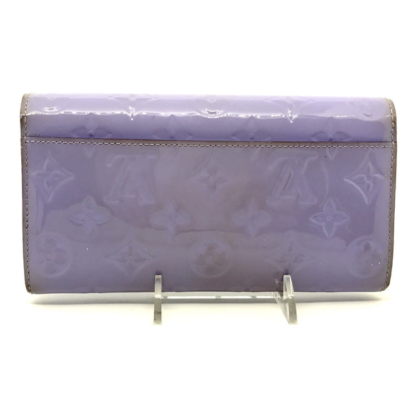 Louis Vuitton Purple Monogram Vernis Sarah Wallet Louis Vuitton