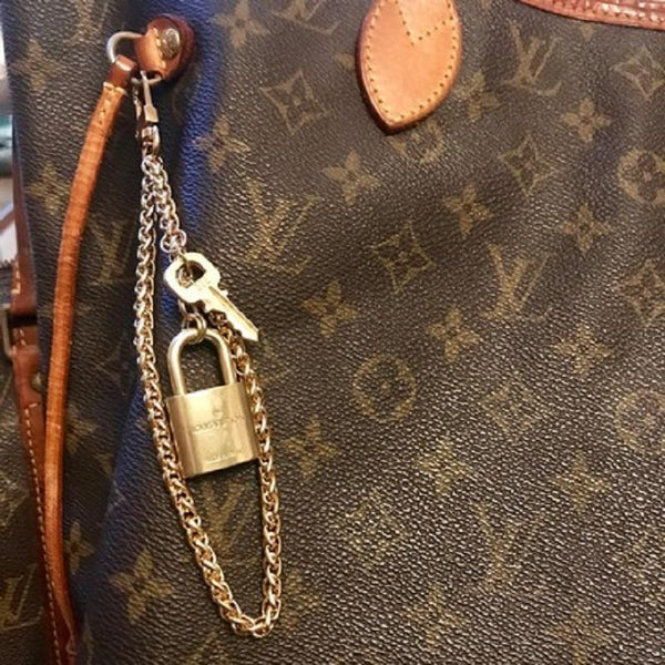 Used Louis Vuitton Women Key Holder Key Ring Key Chain Bag Charm