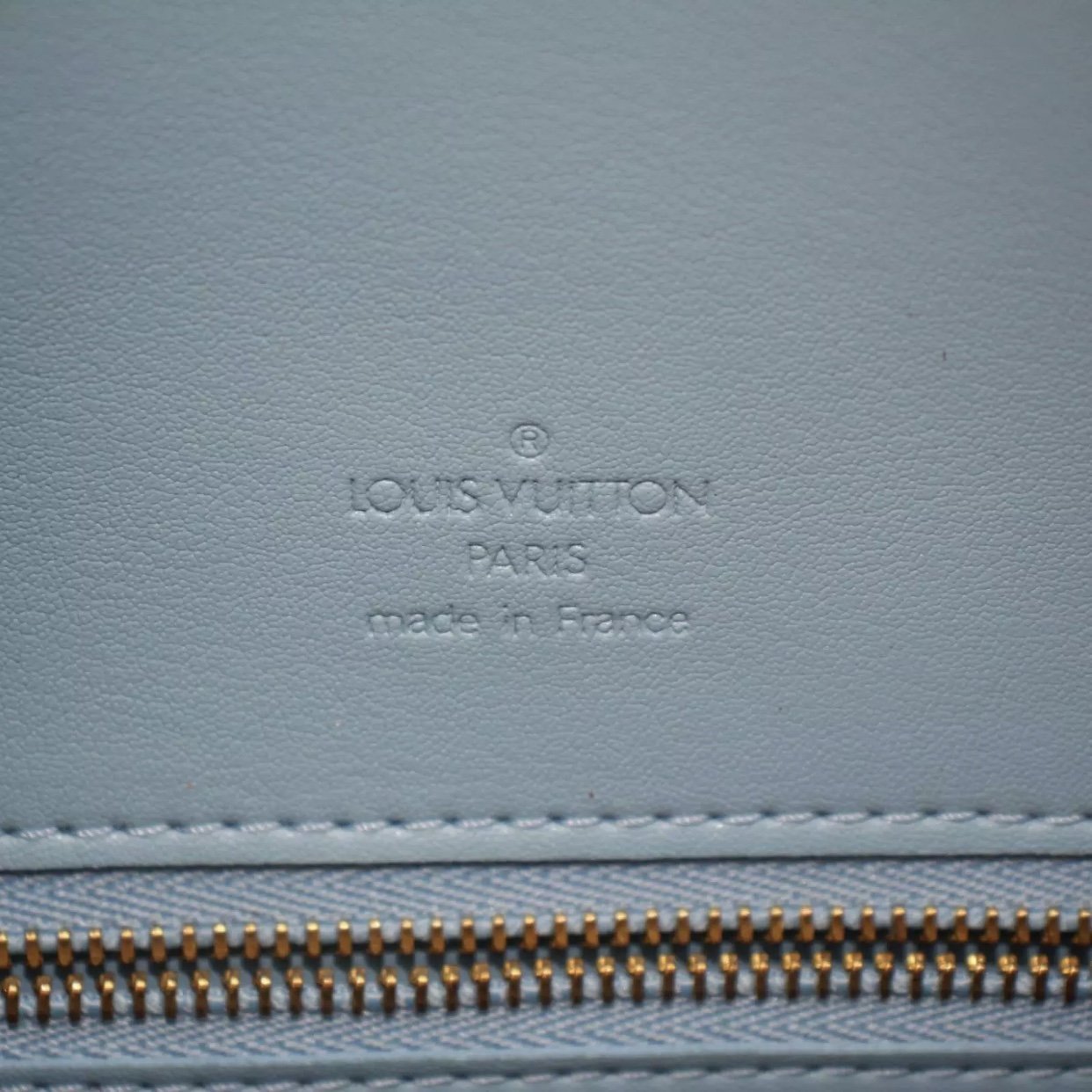 Louis Vuitton Baby Blue Monogram Vernis Keepall 45 Bag Louis Vuitton