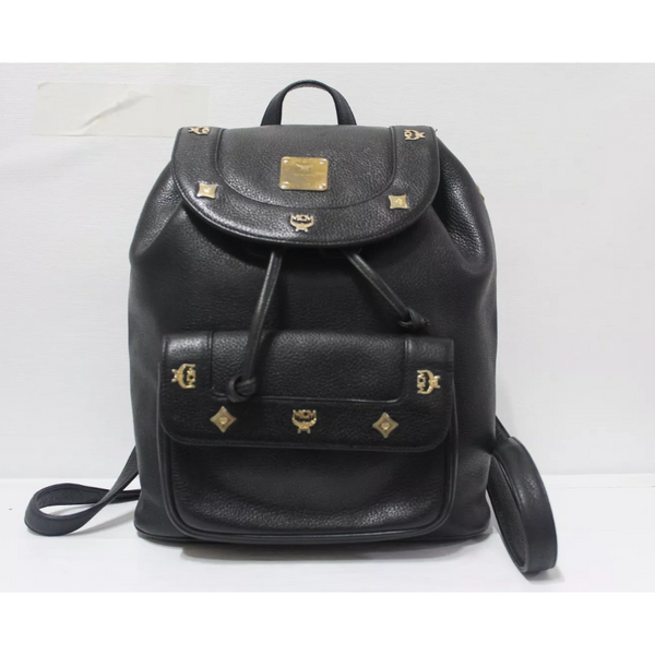 Black MCM Leather Satchel Bag – Designer Revival