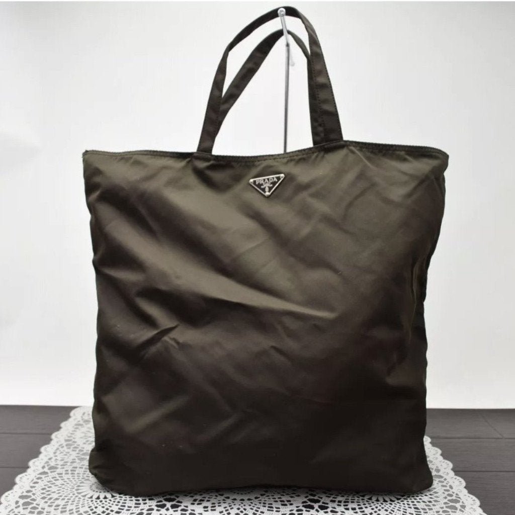 Prada, Bags, Prada Nylon Tessuto Toteshoulder Bag