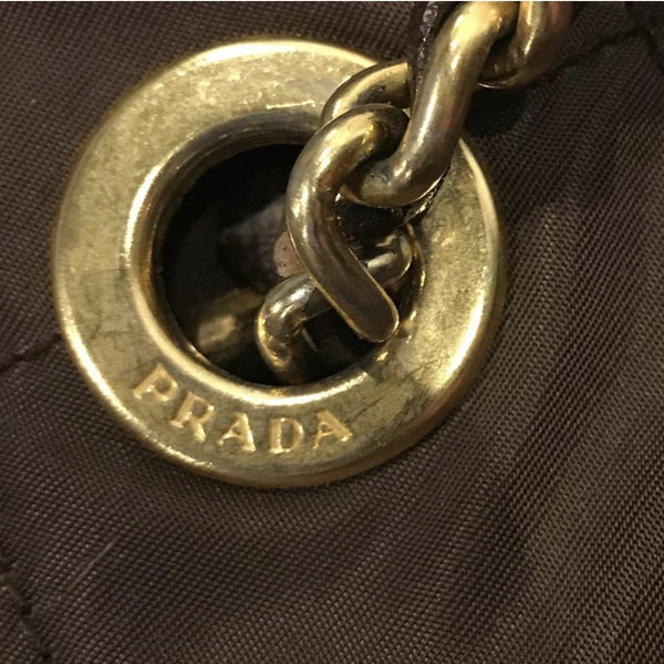 Bag Prada Brown in Synthetic - 20354399