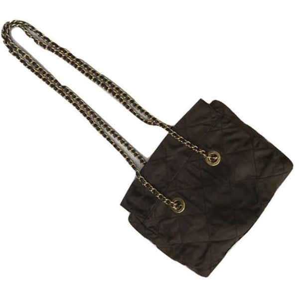 Prada Black Large Quilted Chain Crossbody Bag