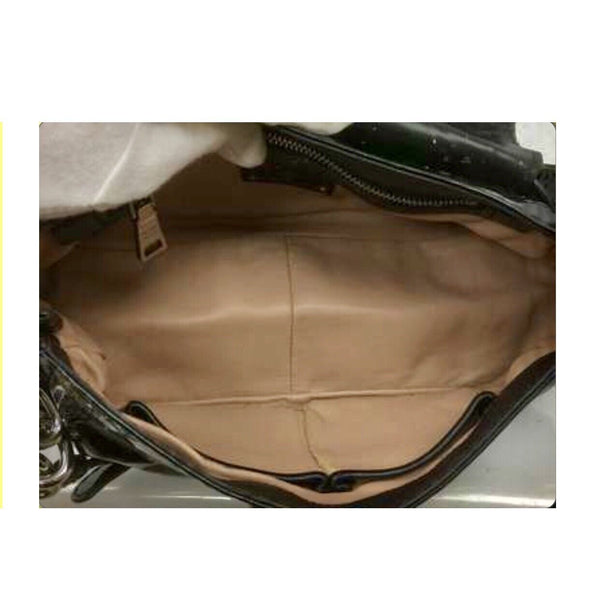 Prada Dark Beige Vitello Shine Leather Top Handle Bag Prada