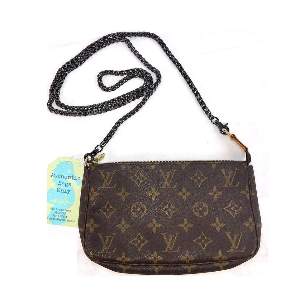 LOUIS VUITTON~ REPLACEMENT CROSSBODY/SHOULD STRAP ~GOLD HARDWARE