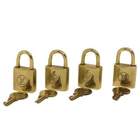 Authentic Vintage LOUIS VUITTON Paris Made In France Lock & Key #306 Brass